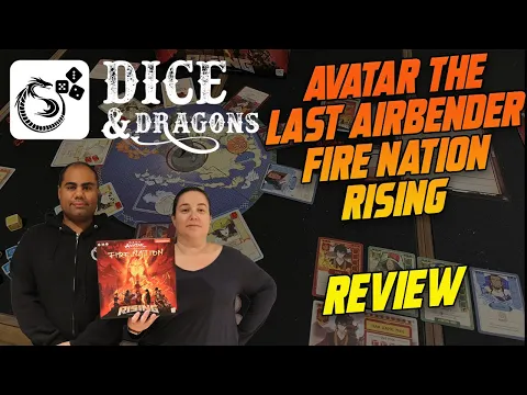 Dice and Dragons - Avatar The Last Airbender Fire Nation Rising