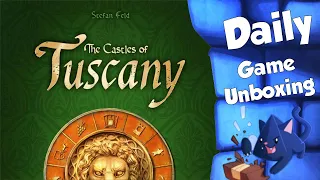 The Castles of Tuscany - Daily Game Unboxing