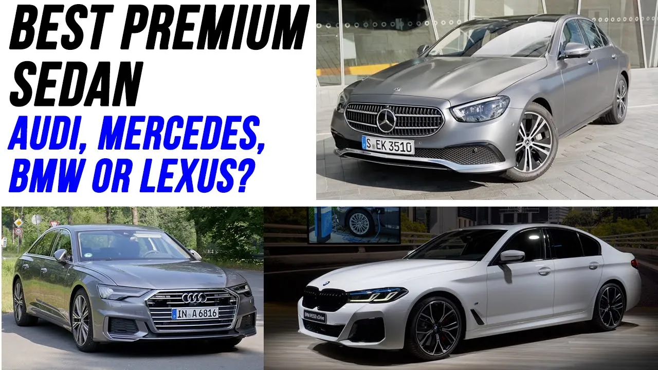 Mercedes E-Class vs BMW 5-Series vs Audi A6 vs Lexus ES best premium sedan comparison