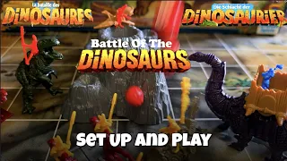 Battle Of The Dinosaurs | Set Up And Play Ep66 Teach in 8 minutes How To Play!