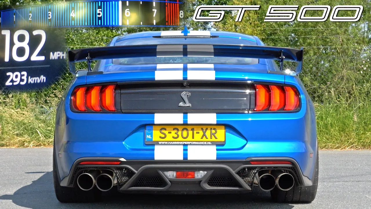 SHELBY GT500 760HP | 100-200 POV & INSANE SOUND!