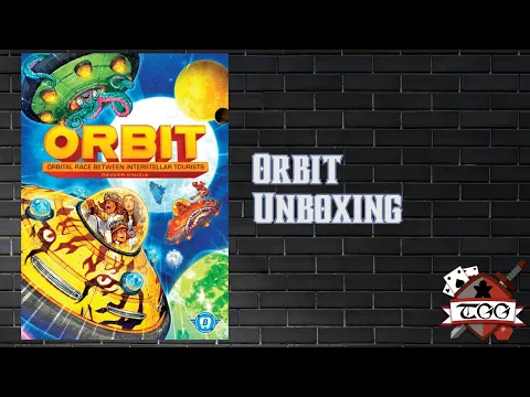 Orbit Board Game Unboxing