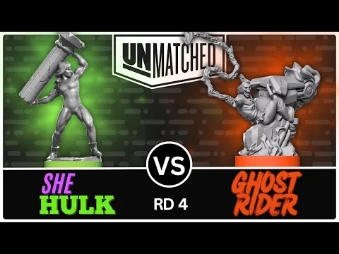 She-Hulk vs Ghost Rider! (Unmatched Tournament - Round 3)