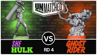 She-Hulk vs Ghost Rider! (Unmatched Tournament - Round 3)