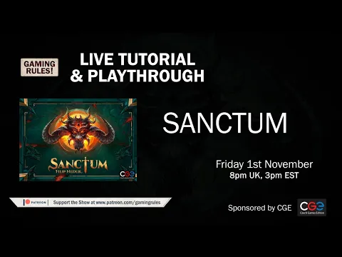 Sanctum - Tutorial and Playthrough video - Live!