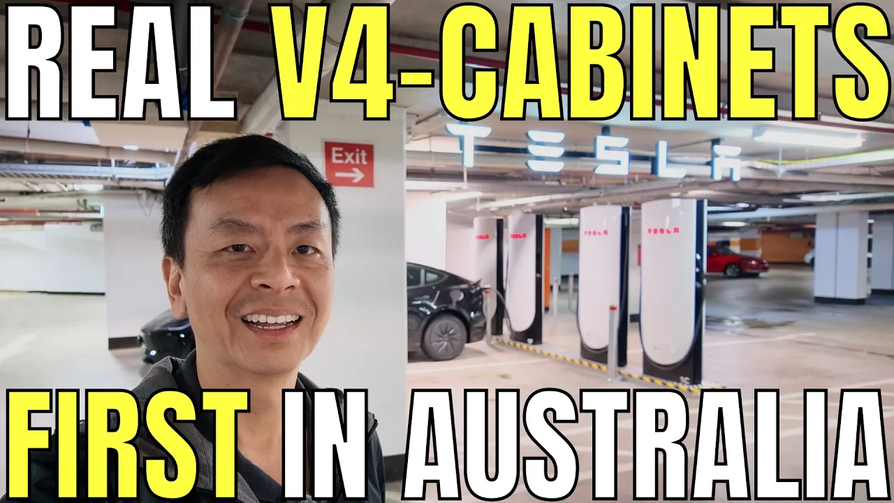 Testing the First 415kW Tesla V4 Supercharger in Australia - Sydney