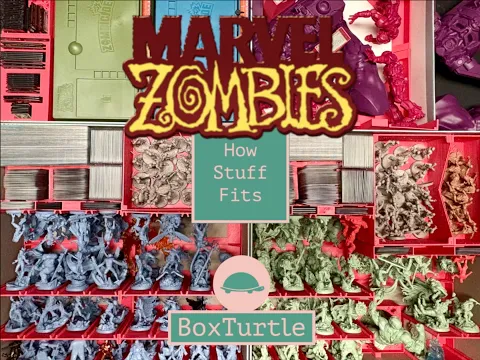 How To Store Marvel Zombies A Zombicide Game