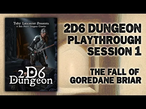 2D6 Dungeon Play Testing - A Print and Play, Roll and Write, Solo Player, Dungeon Crawler