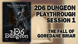 2D6 Dungeon Play Testing - A Print and Play, Roll and Write, Solo Player, Dungeon Crawler