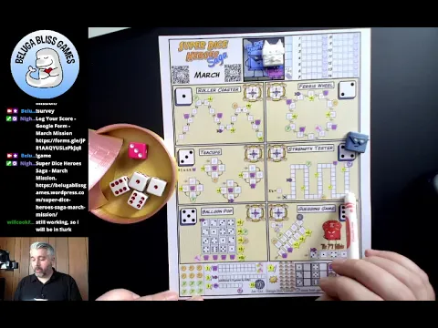 Super Dice Heroes Saga - MARCH Mission - How to Play