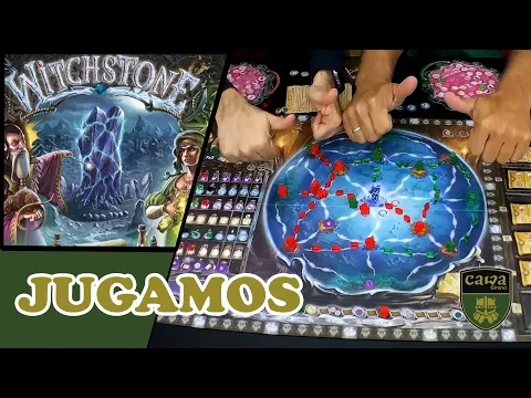 Jugamos una Partida al Witchstone! Os enseñamos el resumen.