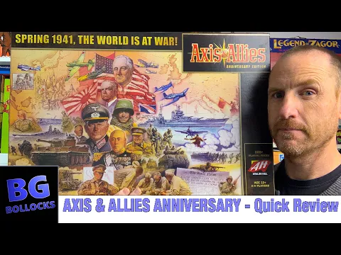 Axis & Allies Anniversary Edition Board Game Review