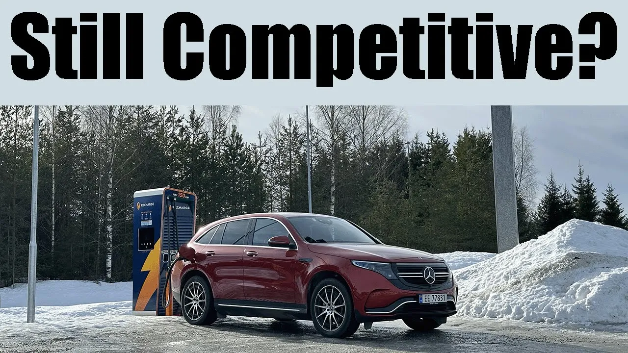 120KPH/75MPH Range Test In The Mercedes EQC 400 4-Matic