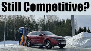 120KPH/75MPH Range Test In The Mercedes EQC 400 4-Matic