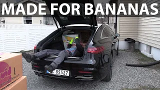 Mercedes EQS 580 4Matic banana box test