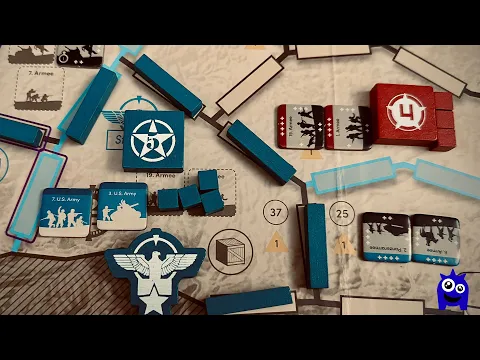 Race to Berlin (2nd Edition) Playthrough/Gameplay | Board Game Wargame | Portal Games