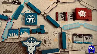 Race to Berlin (2nd Edition) Playthrough/Gameplay | Board Game Wargame | Portal Games