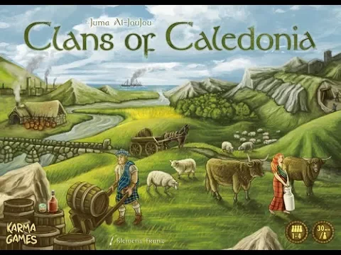 Clans of Caledonia - Teaching & Playthrough