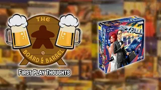 Board Game Review - Spyfall - First Play Thoughts