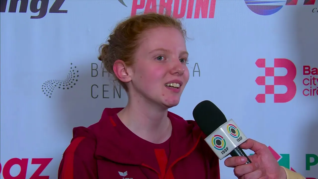WM Baku (AZE) 2023: Interview mit Audrey Gogniat nach Gewinn des Quotenplatzes