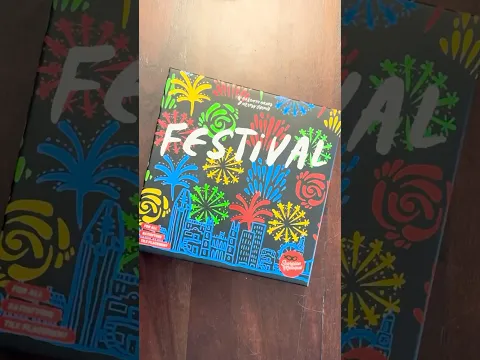 The Game That is Sure to Make a Spark! #boardgame #festival #fireworks