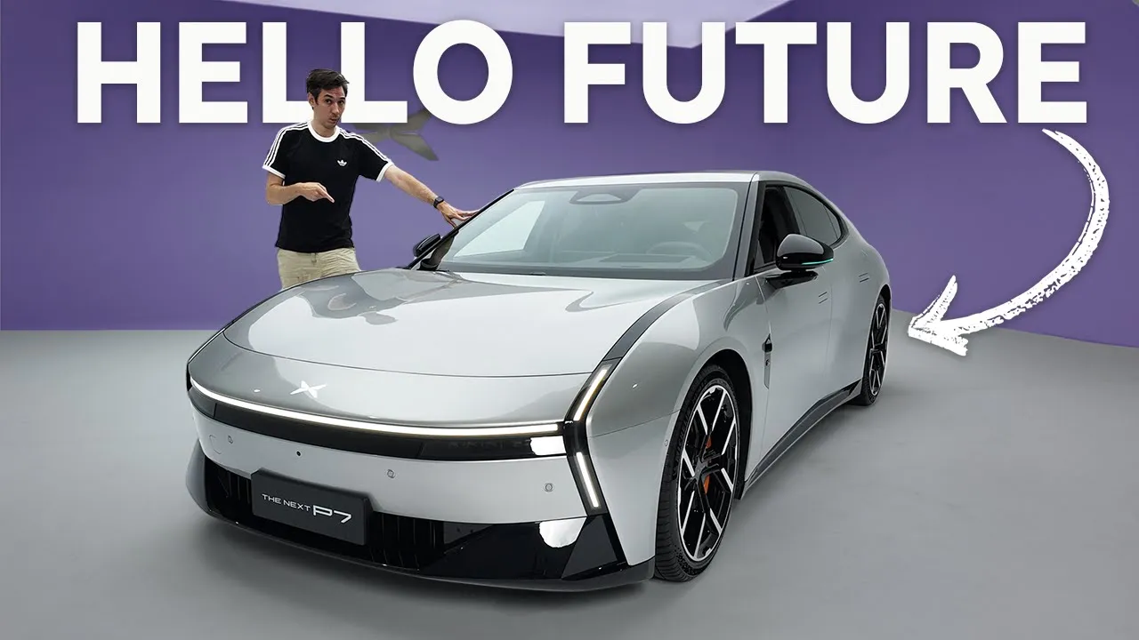 NEW XPENG P7 First Look: Smart, Sexy, AI EV from the FUTURE