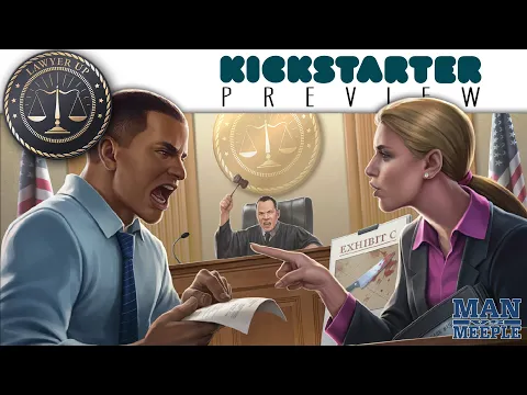Lawyer Up Preview by Man vs Meeple (Rock Manor Games)