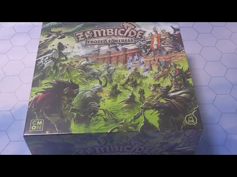 Zombicide: White Death Frozen Fortress Unboxing Plus Giveaway