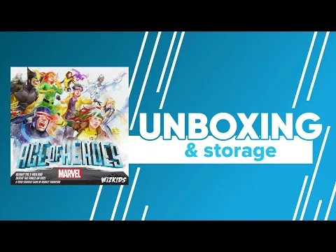 Marvel Age of Heroes Unboxing & Reboxing | @wizkidsgames