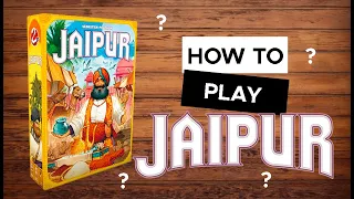 Jaipur - The Best 2 Player Card Game | 3 Step Rules