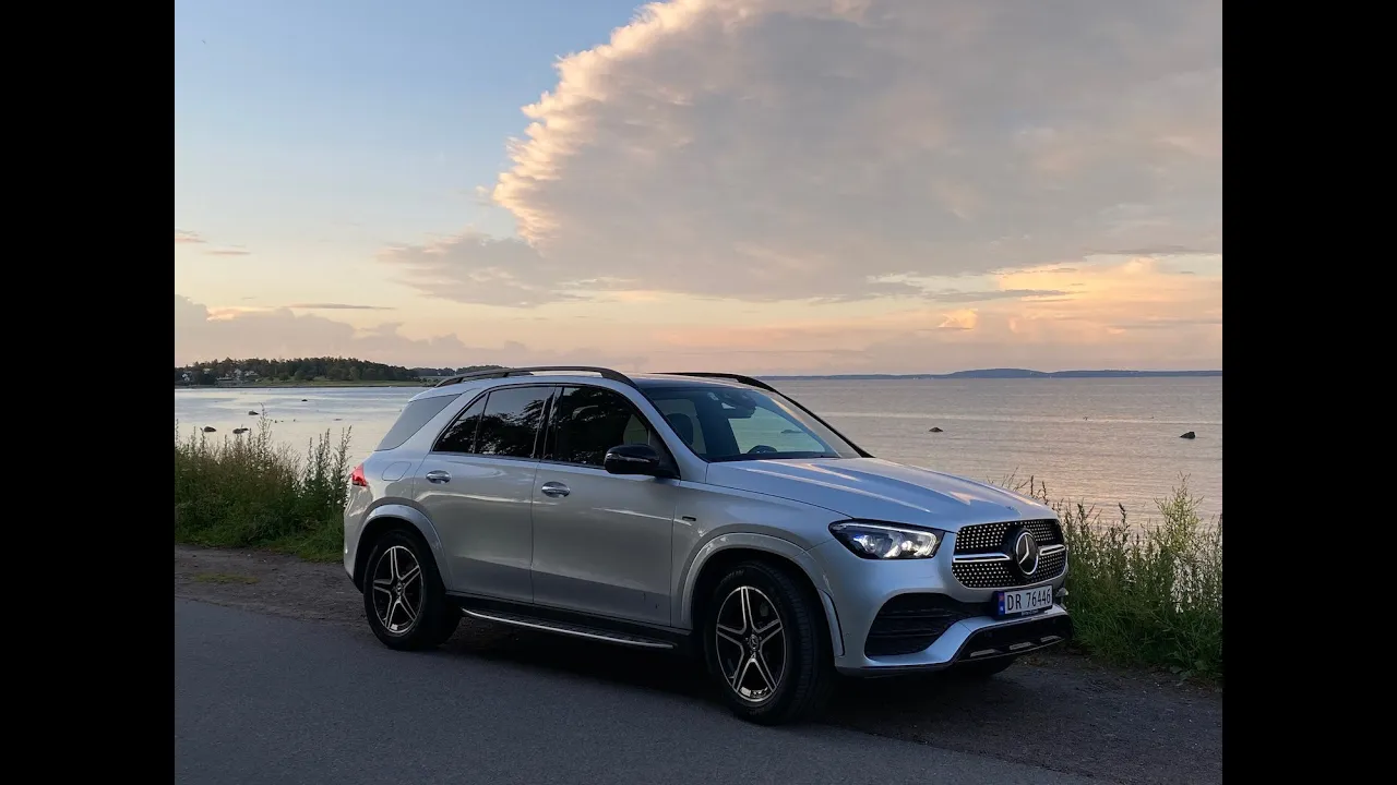 Mercedes Benz GLE 350de - sommertest - hvor langt går den elektrisk?