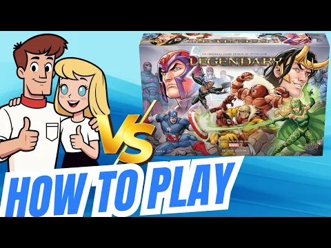 Tutorial Marvel legendary complete gameplay