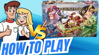 Tutorial Marvel legendary complete gameplay