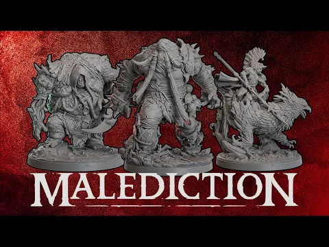 Can we paint the Malediction minis that we were too scared to paint?