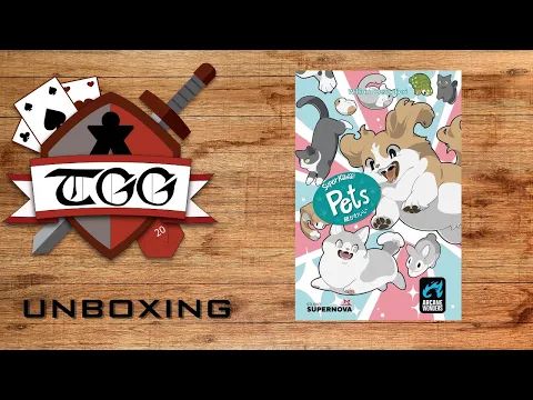 Super Kawaii Pets Board Game Unboxing
