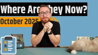 Where Are They Now? - October 2025: Ozob, Caper: Europe, Creature Comforts & More!!
