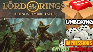 The Lord of the Rings Journeys in Middle-earth - Unboxing & Impressions by Epitrapaizoume.gr