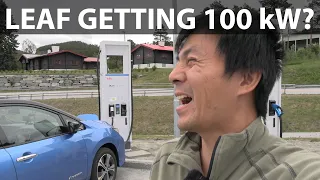 Nissan Leaf 62 kWh road trip to Dombås