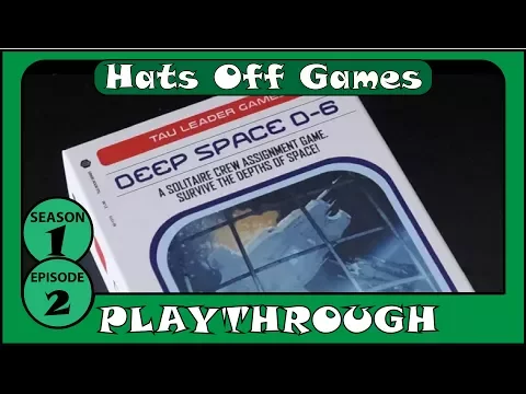 Deep Space D-6 - Mint Tin Print and Play - Quick Playthrough