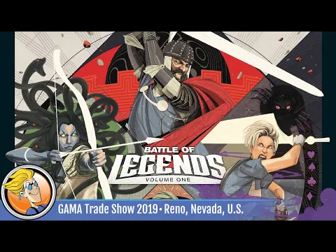Unmatched: Battle of Legends, Volume One — game overview at GAMA Trade Show 2019