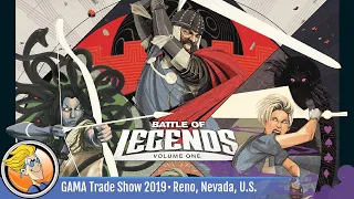 Unmatched: Battle of Legends, Volume One — game overview at GAMA Trade Show 2019