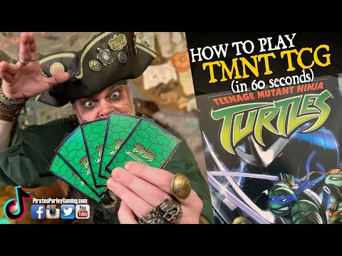 TMNT Trading Card Game explained (in 60 seconds)!