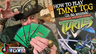 TMNT Trading Card Game explained (in 60 seconds)!