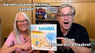 Wandering the Beach and Picking Up Shells! Garrett's Games Reviews Sanibel from Avalon Hill/Hasbro