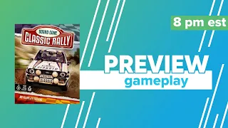 Classic Rally Gamefound Preview Gameplay & First Impressions