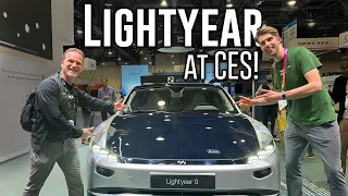 Lightyear 0 Solar EV at CES 2023! And Lightyear 2 details!