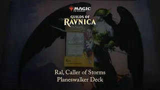 Magic: The Gathering: Guilds of Ravnica: Ral, Caller of Storms Planeswalker Deck