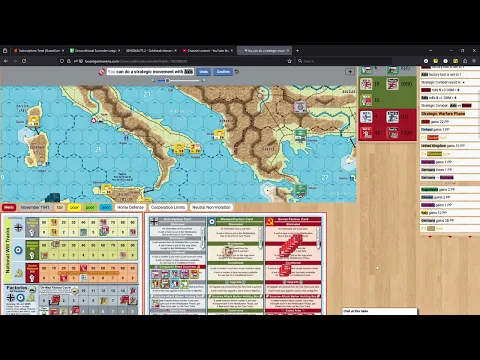 Dren608 plays: Unconditional Surrender Europe Solo Run part 13, November 41 - Axis gains in USSR