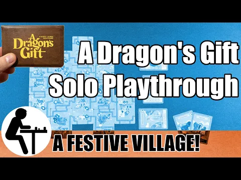 A Dragon's Gift Solo Playthrough: A Festive Village!