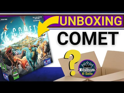 Comet | 📦 Unboxing Spiel von Funtails | DieHausis B-Seite